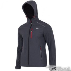 Bunda Softshell 4f M - H4L17-SFM002-DARK GREY