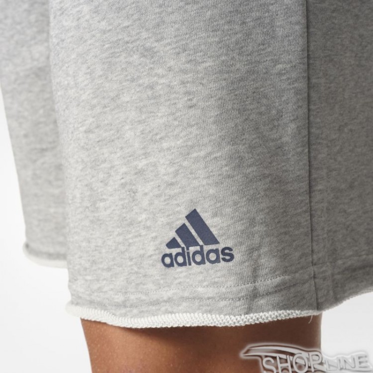 Kraťasy Adidas Essentials Raw Hem French Terry Short M - BK7459 – Obrázok 3