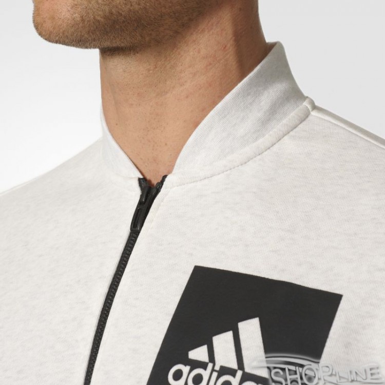 Mikina Adidas Essentials Bomber Jacket French Terry M - B47371 – Obrázok 3