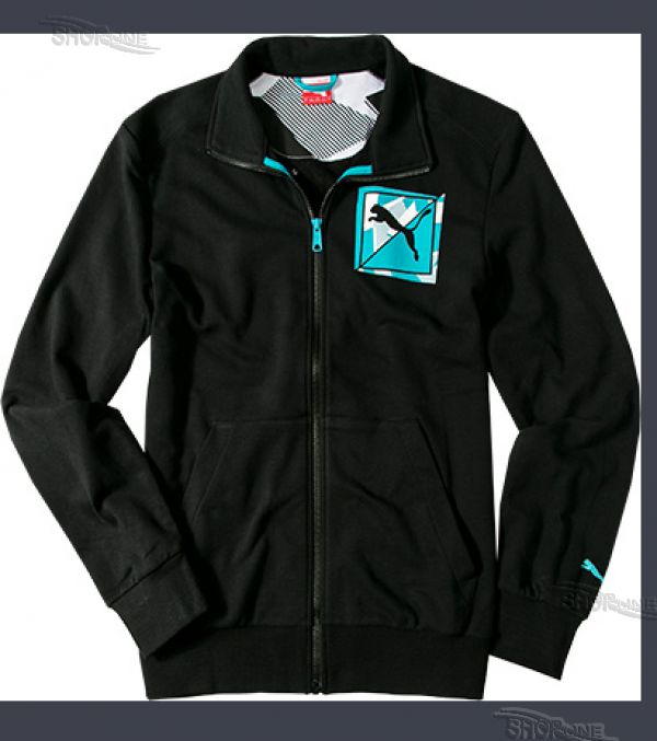 Mikina PUMA S.CASUAL HOODED LOGO JKT - 828188-01