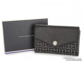 Peňaženka Tommy Hilfiger Th Essential Large Zip W/Flap Jacquard - AW0AW03019901