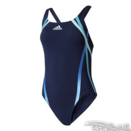 Plavky Adidas Rubber-Printed Swimsuit Infinitex W - BR5731