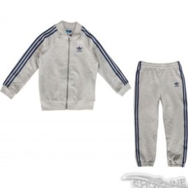 Súprava Adidas ORIGINALS Medium Grey Heather Tracksuit Kids - S95995