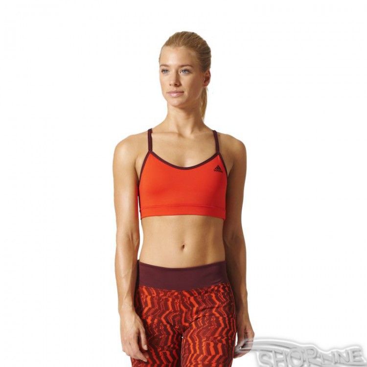 Športová podprsenka Adidas Strappy Bra W - BK2157 – Obrázok 3