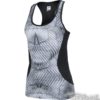 Športové tielko 4f W - H4L17-TSDF006-gray-black
