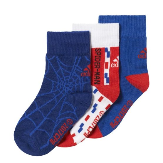 Ponožky Adidas Marvel Spiderman Socks Kids 3pak - CD2696