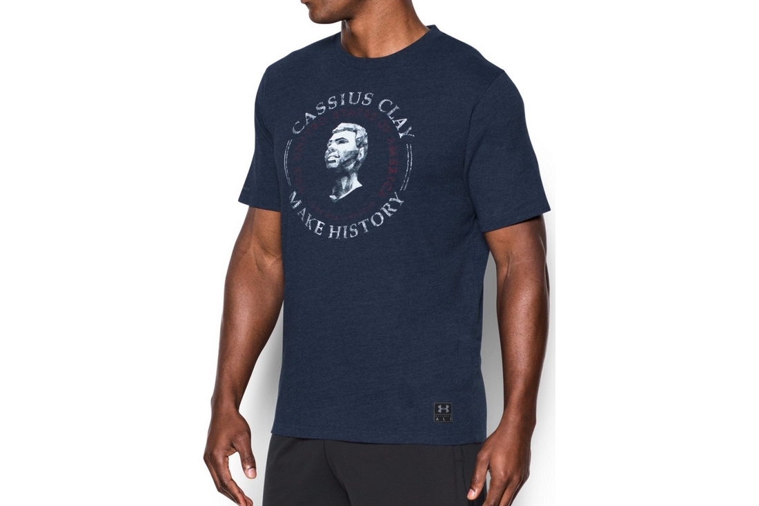 Tričko Under Armour Clay History Triblend Tee - 1282309-410