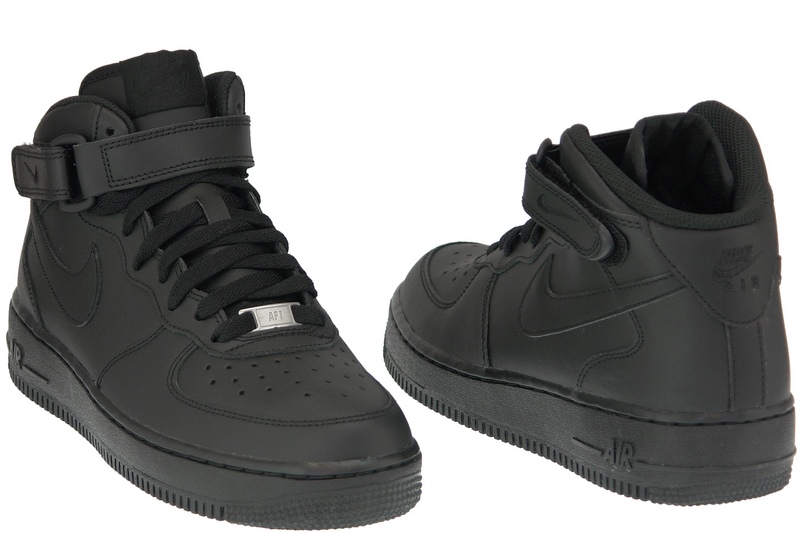 Členkové tenisky Nike Air force 1 MID gs - 314195-004 – Obrázok 5