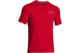 Tričko Under Armour Left Chest Logo - 1257616-600