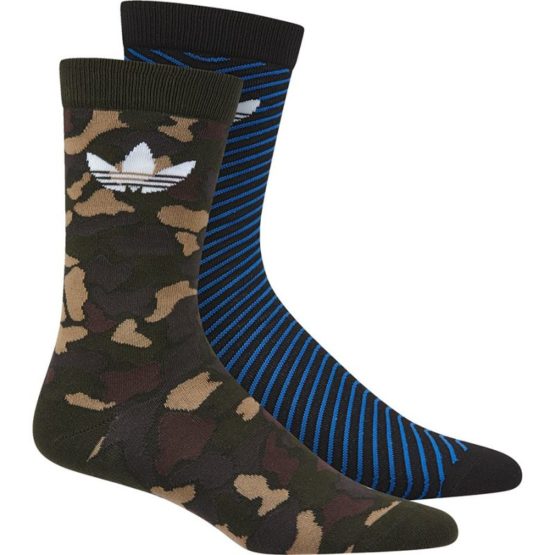 Ponožky Adidas ORIGINALS Thin Crew Sock 2pak - BK5818