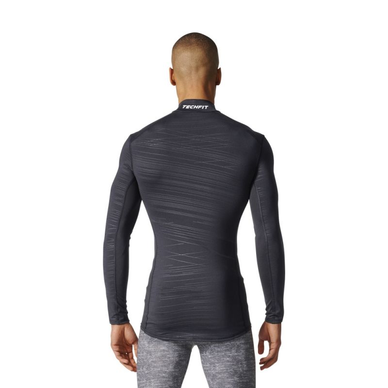 Funkčné tričko Adidas Techfit Base Warm Mock Tee M - CD3851 – Obrázok 2
