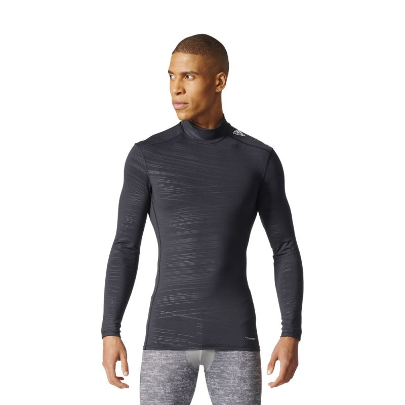 Funkčné tričko Adidas Techfit Base Warm Mock Tee M - CD3851