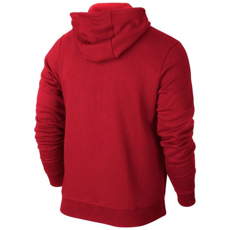 Mikina Nike Team Club Full Zip Hoody M - 658497-657 – Obrázok 2