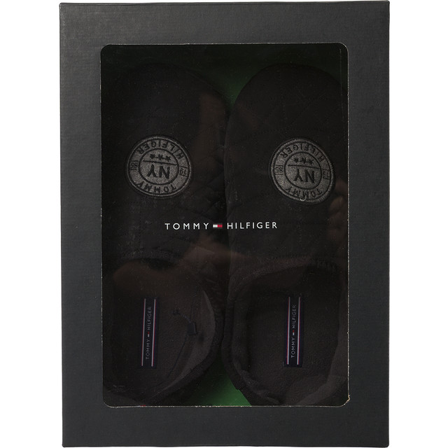 Papuče Tommy Hilfiger DOWNSLIPPER 1E1 PP D2M - FM0FM01137-990 – Obrázok 4