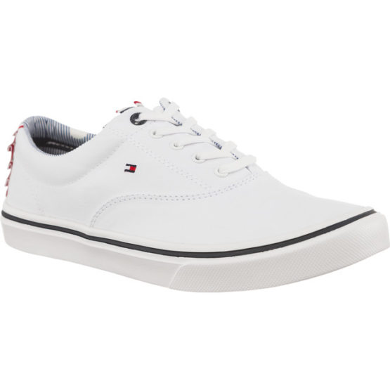 Obuv Tommy Hilfiger TEXTILE LIGHT WEIGHT SNEAKER 100 - FW0FW02809-100