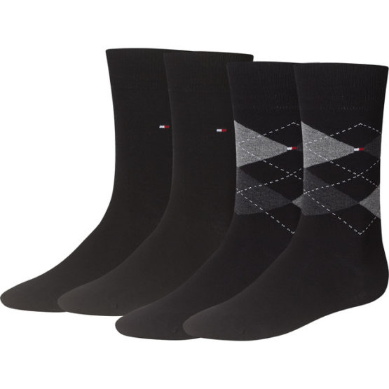 Ponožky Tommy Hilfiger Sock Check - 391156-200
