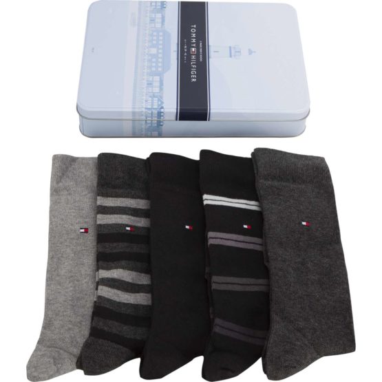 Ponožky Tommy Hilfiger MEN BIRDEYE BOX 5PACK - 482010001-200
