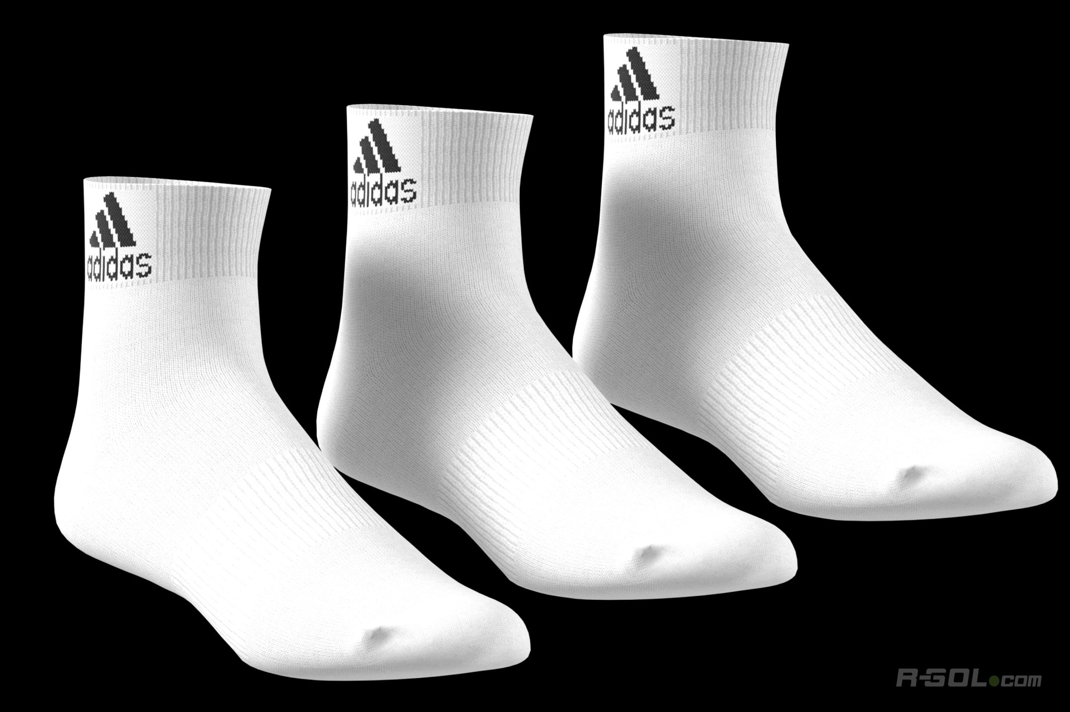 Ponožky Adidas Per Ankle T 3pak - AA2320