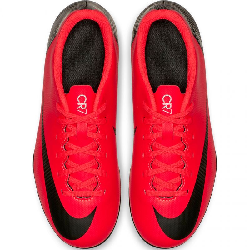 Juniorské kopačky Nike Mercurial Vapor 12 Club GS CR7 FG/MG Jr - AJ3095-600 – Obrázok 3