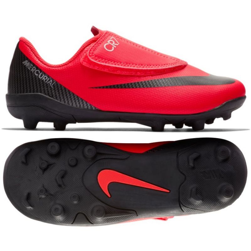 Kopačky Nike Mercurial Vapor 12 Club PS V CR7 MG JR - AJ3096-600