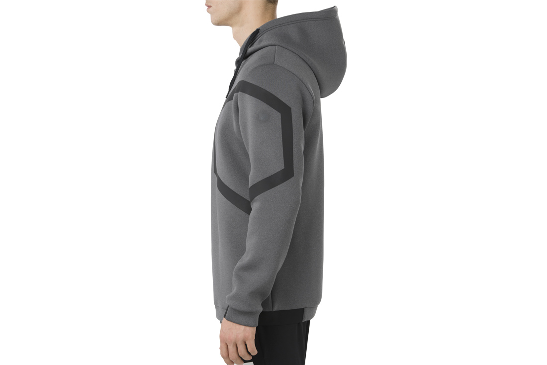 Mikina Asics Hexagon Po Hoodie - 153343-027 – Obrázok 2