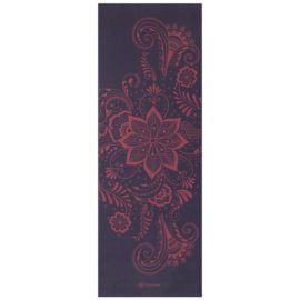 Podložka na cvičenie jogy Gaiam Premium Auabergine Swirl 6mm - 62892