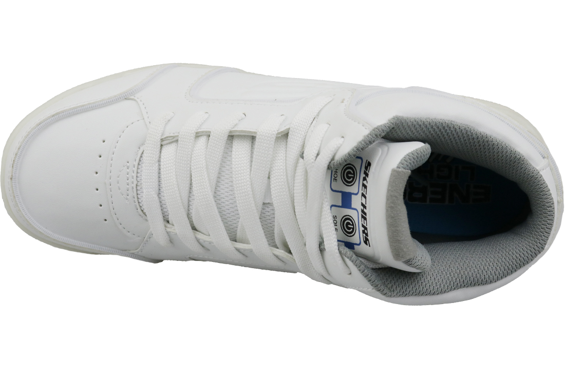 Blikajúce tenisky Skechers Energy Lights - 90622L-WHT – Obrázok 3