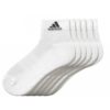 Ponožky Adidas 3 Stripes Performance Ankle Half Cushioned 6pak - AA2288