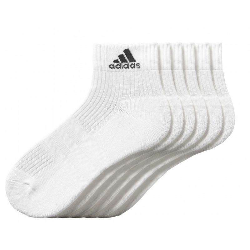 Ponožky Adidas 3 Stripes Performance Ankle Half Cushioned 6pak - AA2288