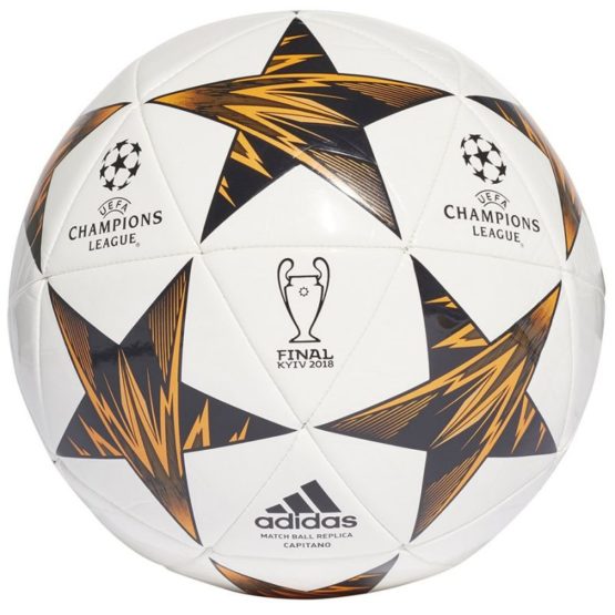 Futbalová lopta adidas Champions League Finale 18 Kiev Capitano - CF1199