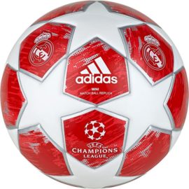 Futbalová lopta Adidas Finale 18 Real Madrid mini - CW4137