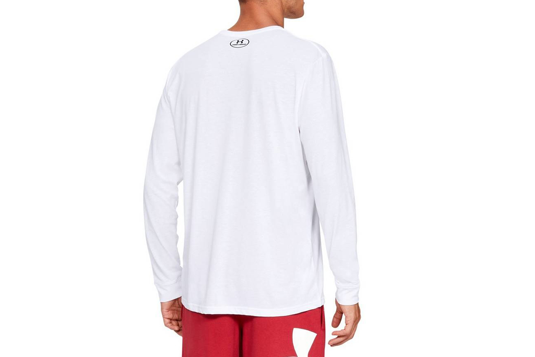 Tričko Under Armour Sportstyle Logo Long Sleeve 1329283-100 – Obrázok 4