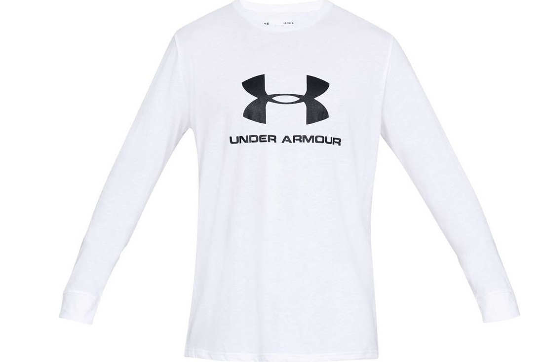 Under Armour Sportstyle Logo Long Sleeve 1329283-100