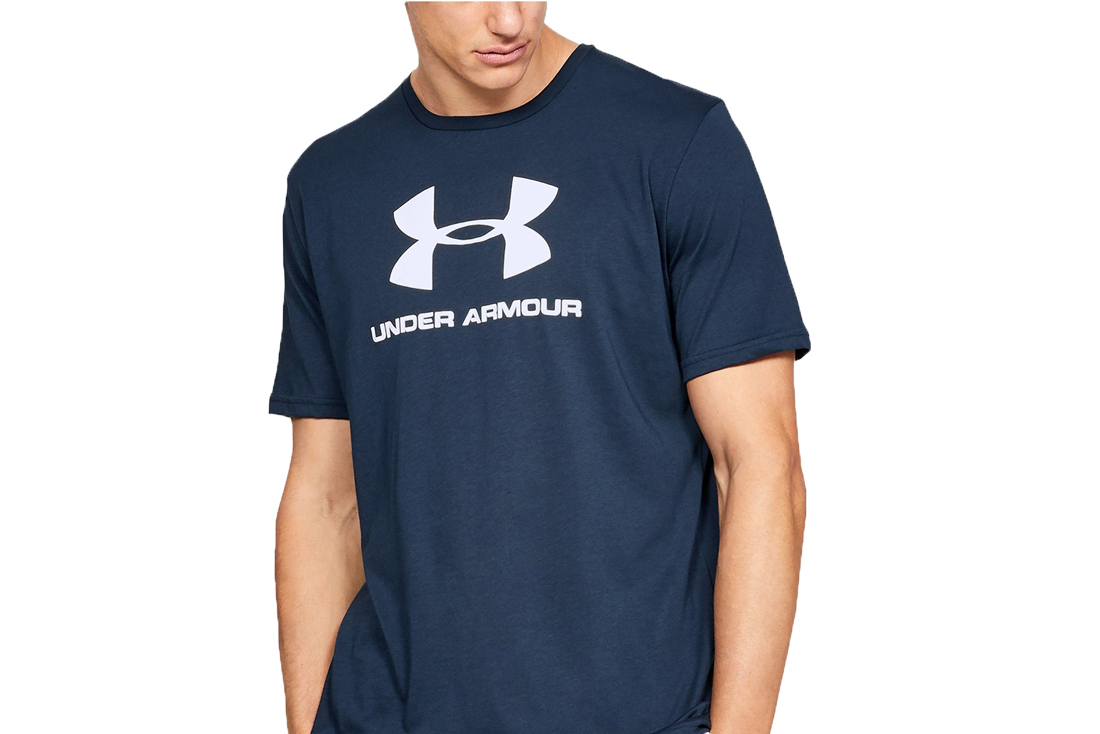 Tričko Under Armour Sportstyle Logo Tee 1329590-408 – Obrázok 3