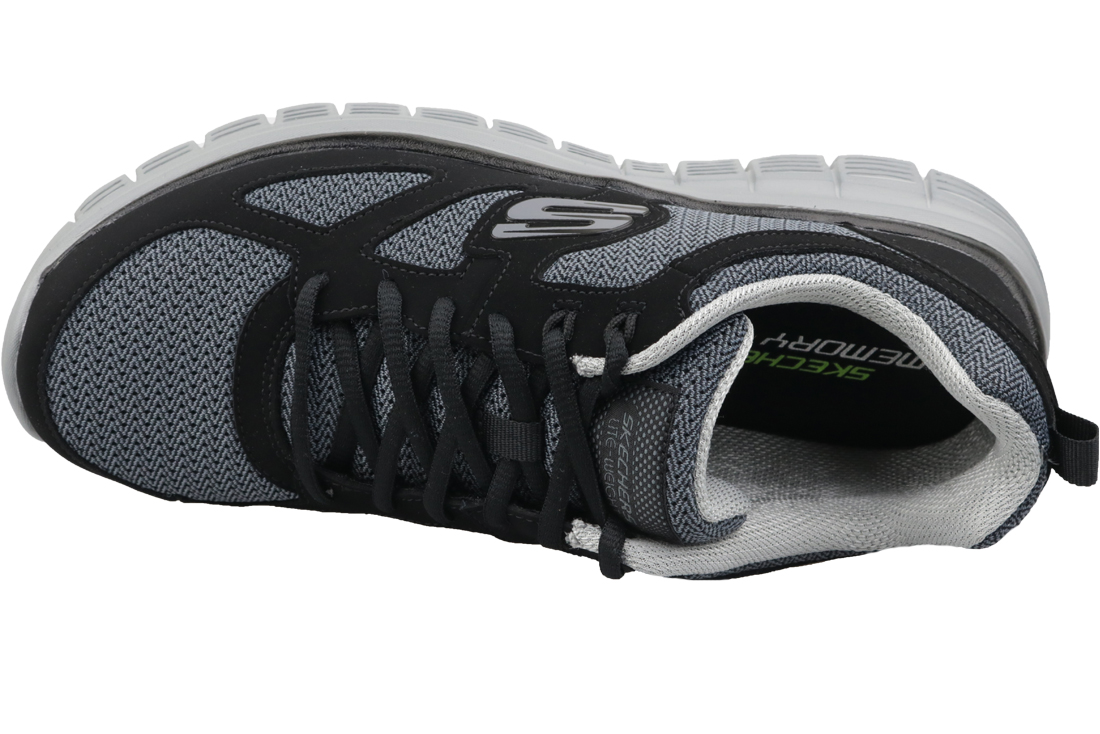Obuv Skechers Burns Agoura - 52635-BKGY – Obrázok 3