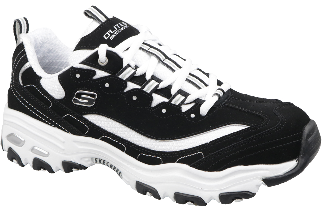 Obuv Skechers D'Lites - 52675-BKW – Obrázok 5