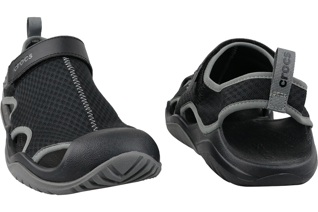 Sandále Crocs M Swiftwater Mesh Deck Sandal 205289-001 – Obrázok 5