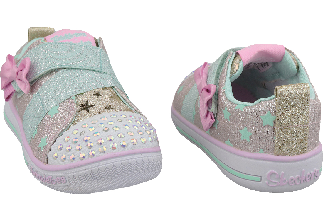 Obuv Skechers Twinkle Play 20138N-GDMT – Obrázok 5