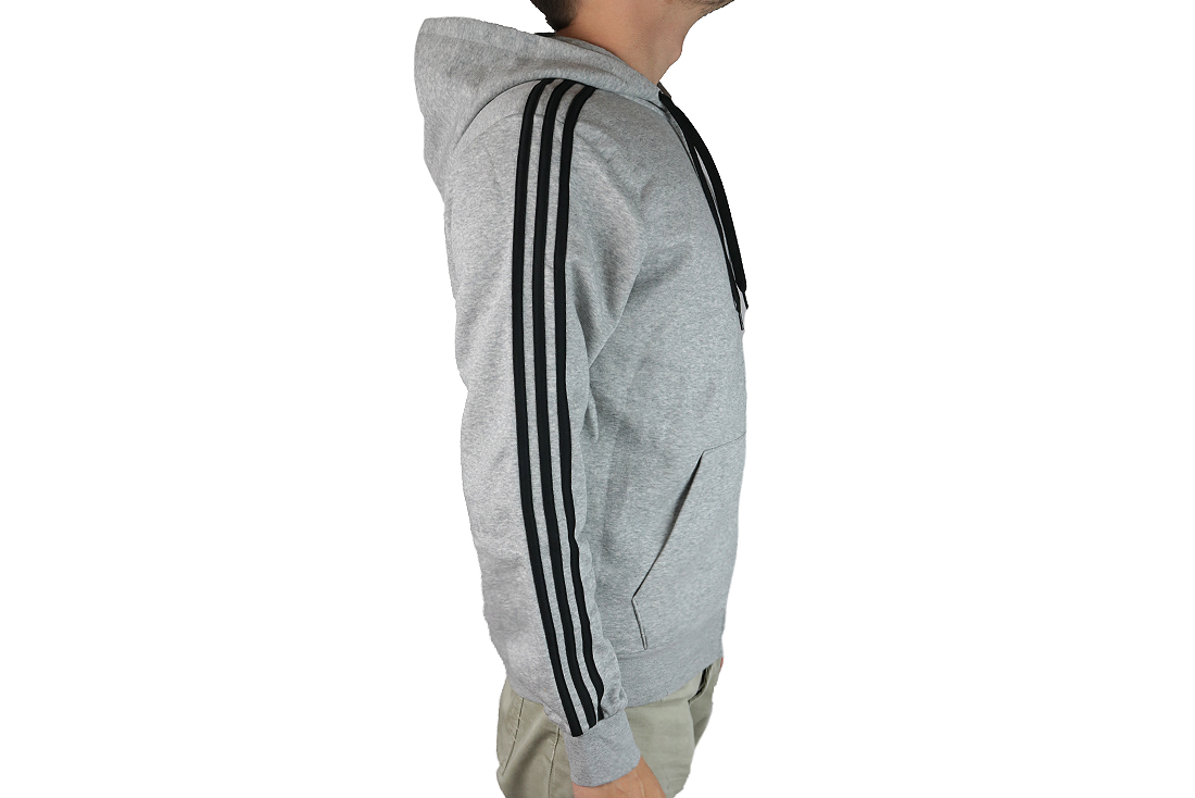 Mikina Adidas Essentials 3 Stripes Fullzip Fleece DU0476 – Obrázok 3