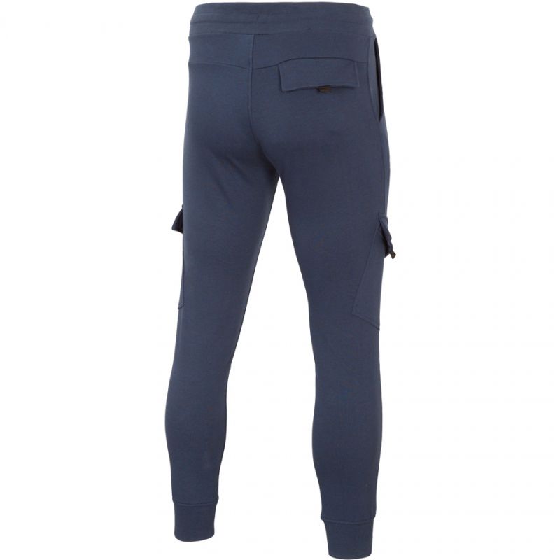 Tepláky 4F M H4L19-SPMD003 30M dark navy blue melange – Obrázok 2