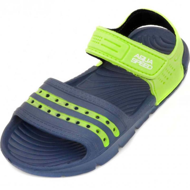 Sandálky Aqua-speed Noli navy green Kids kol.48 – Obrázok 2