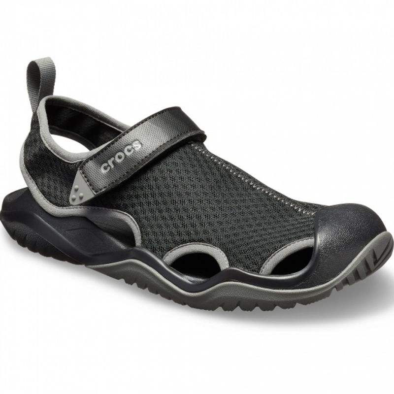 Obuv Crocs Swiftwater Mesh Deck Sandal M 205289 001 – Obrázok 3