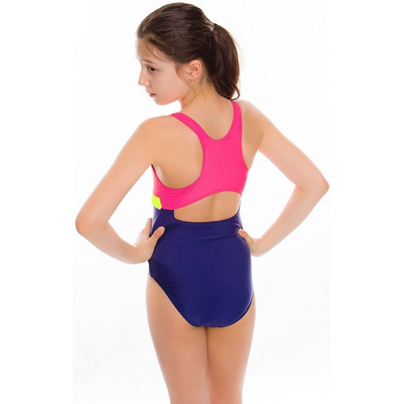 Detské plavky Aqua-speed Junior Emily pink-purple – Obrázok 3