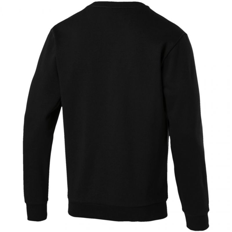 Mikina Puma Essentials Logo Crew Fl M 851747 01 black – Obrázok 2