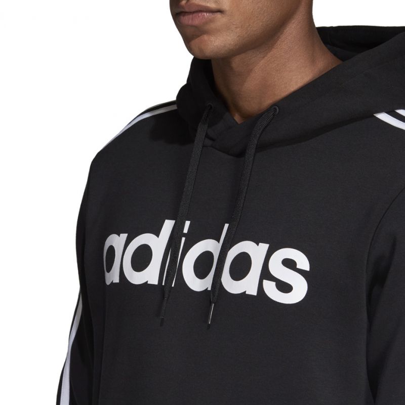 Mikina Adidas Essentials 3S PO FL M DQ3096 – Obrázok 3
