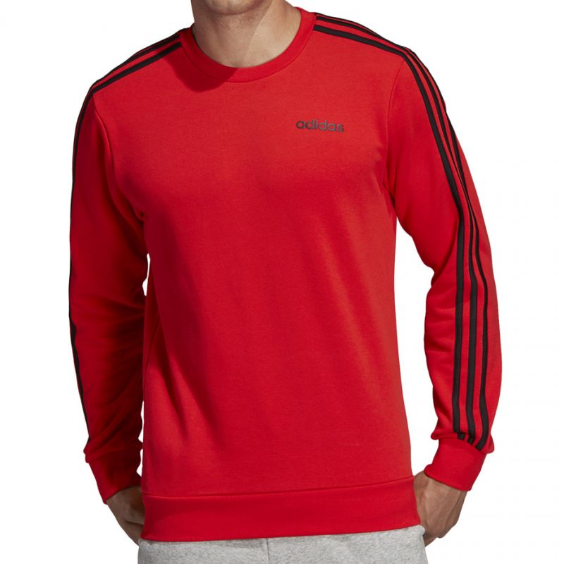 Mikina Adidas Essentials 3 Stripes Crewneck FT M DU0488 – Obrázok 3