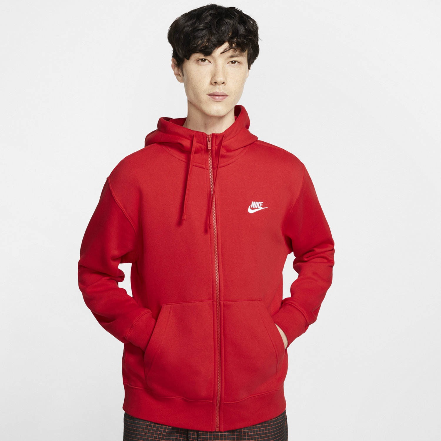 Mikina Nike NSW Club Hoodie FZ M BV2645-657