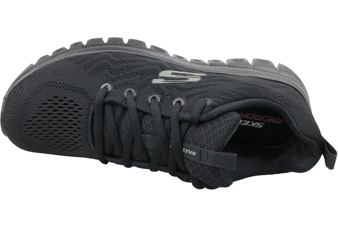 Voľnočasová obuv Skechers Graceful Get Connected 12615-BBK – Obrázok 3