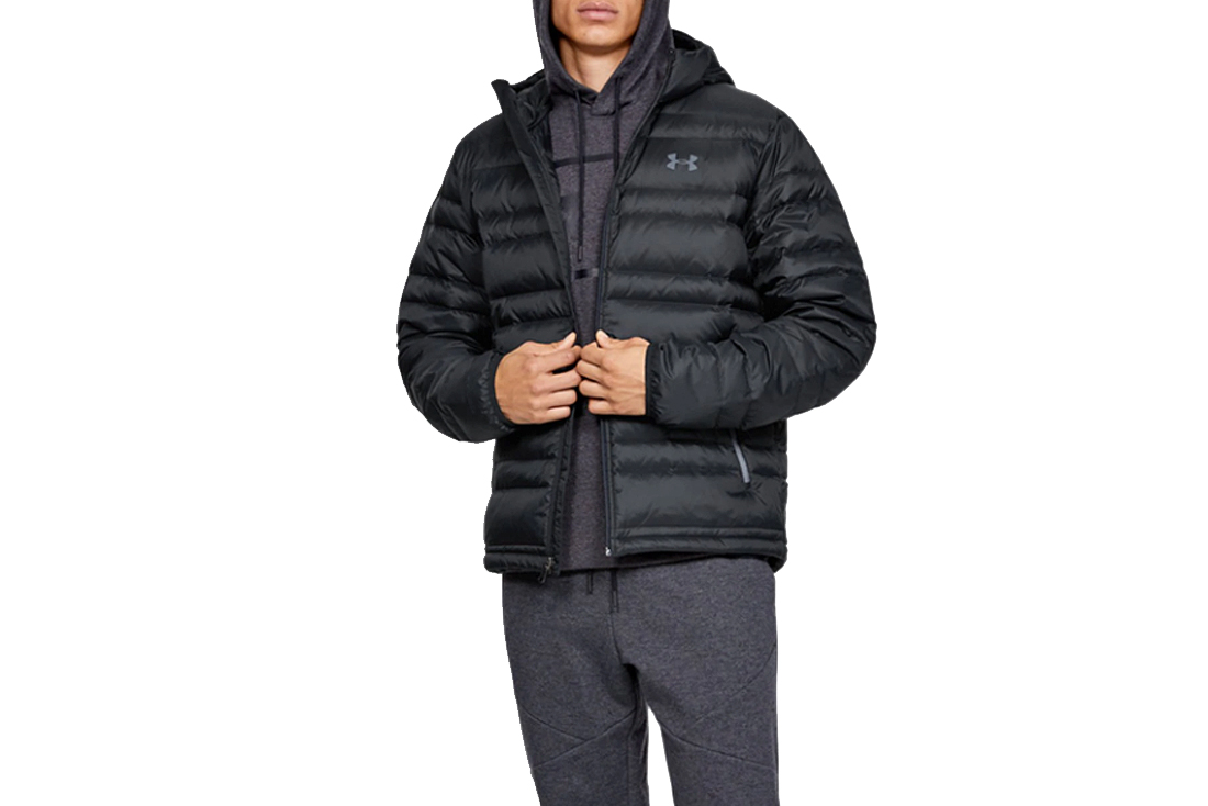 Zimná bunda Under Armour Down Hooded Jacket 1342738-001 – Obrázok 2