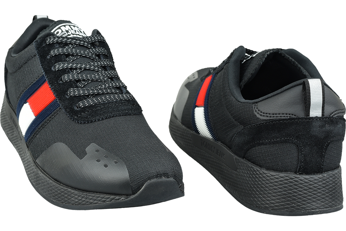 Obuv Tommy Hilfiger Flag Flexi Tommy Jeans Sneakers EM0EM00331-990 – Obrázok 5